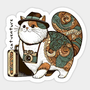 Catventure Sticker